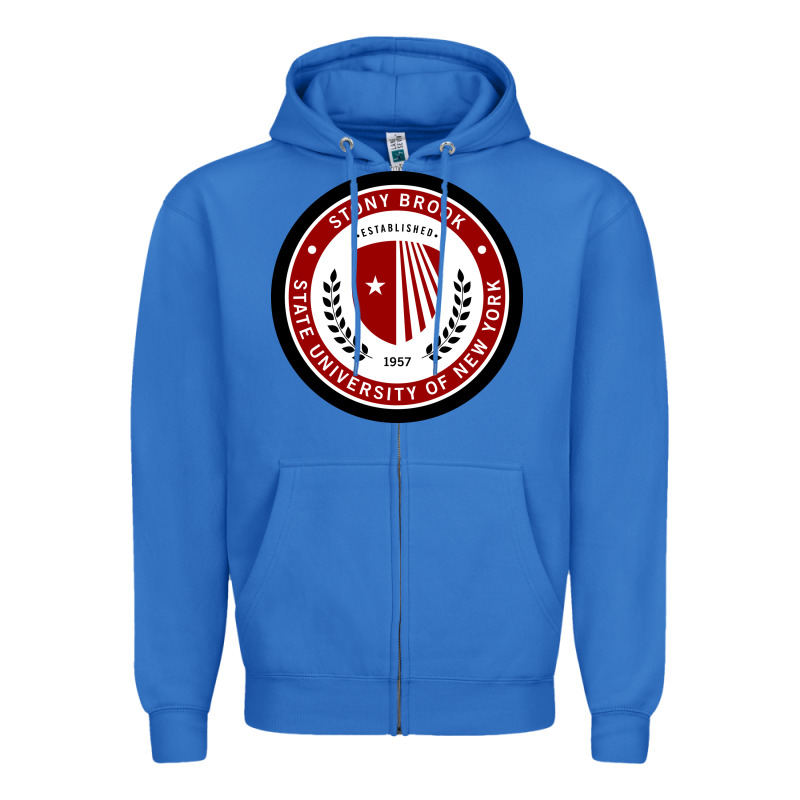 Stony Brook University Zipper Hoodie by linhVisuals | Teevron