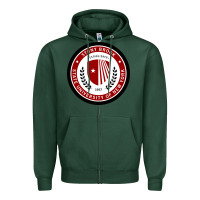 Sports Green Stony Brook University Zipper Hoodie - linhVisuals