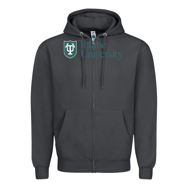 Tulane University Zipper Hoodie by linhVisuals | Teevron
