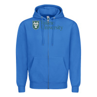 True Royal Tulane University Zipper Hoodie - linhVisuals