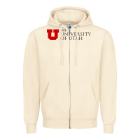 Sandshell The University of Utah Zipper Hoodie - linhVisuals