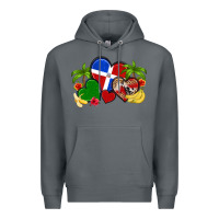 Rock dominican republic hearts Premium Hoodie - Artiststas