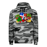 Slate Camo dominican republic hearts Premium Hoodie - Artiststas