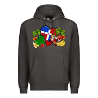 Smoke dominican republic hearts Premium Hoodie - Artiststas