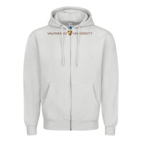 Dove Grey Valparaiso University Zipper Hoodie - linhVisuals