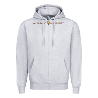 Heather Grey Valparaiso University Zipper Hoodie - linhVisuals