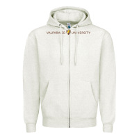 Oatmeal Heather Valparaiso University Zipper Hoodie - linhVisuals