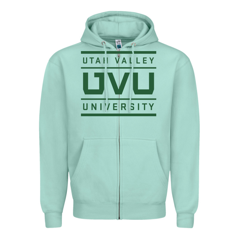 Utah Valley University Zipper Hoodie by linhVisuals | Teevron