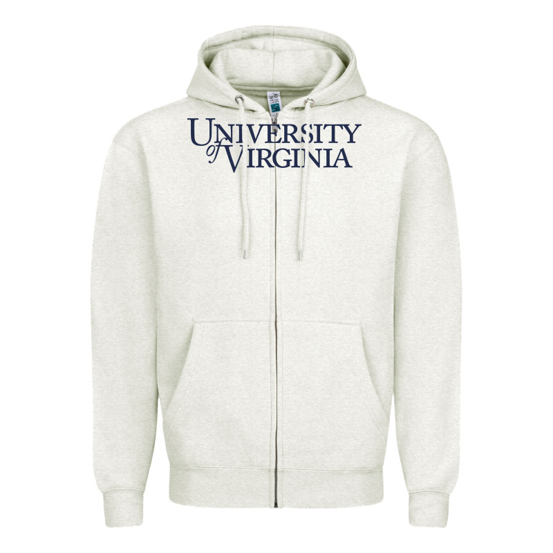 University Of Virginia Zipper Hoodie by linhVisuals | Teevron