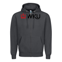 Smoke Western Kentucky University Zipper Hoodie - linhVisuals