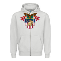 Dove Grey United States Military Academy West Point Zipper Hoodie - linhVisuals