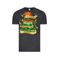 Vintage Black buy me green beer and tell me ı am pretty Vintage Tee - FaDigitalArtStudio