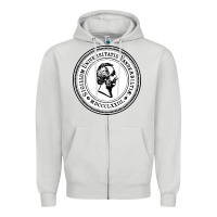 Dove Grey Vanderbilt University Zipper Hoodie - linhVisuals