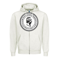 Oatmeal Heather Vanderbilt University Zipper Hoodie - linhVisuals