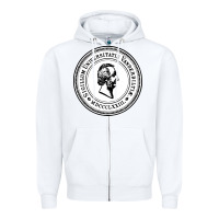 White Vanderbilt University Zipper Hoodie - linhVisuals