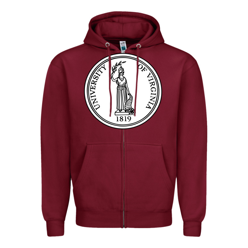 University Of Virginia Zipper Hoodie by linhVisuals | Teevron