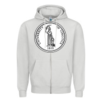 Dove Grey University of Virginia Zipper Hoodie - linhVisuals