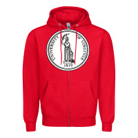 Red University of Virginia Zipper Hoodie - linhVisuals