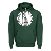 Sports Green University of Virginia Zipper Hoodie - linhVisuals