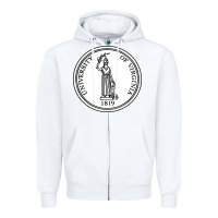 White University of Virginia Zipper Hoodie - linhVisuals