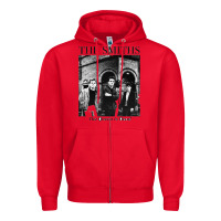 Red the smiths   friends Zipper Hoodie - linhVisuals