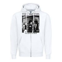 White the smiths   friends Zipper Hoodie - linhVisuals
