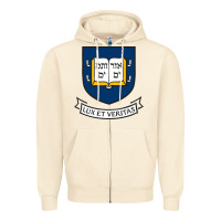 Sandshell Yale University Zipper Hoodie - linhVisuals