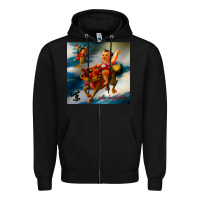 Black stone temple pilot stp 3 Zipper Hoodie - linhVisuals
