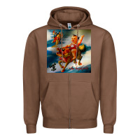 Chestnut stone temple pilot stp 3 Zipper Hoodie - linhVisuals