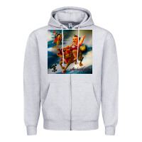 Heather Grey stone temple pilot stp 3 Zipper Hoodie - linhVisuals