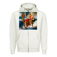 Oatmeal Heather stone temple pilot stp 3 Zipper Hoodie - linhVisuals