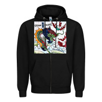 Black stone temple pilot stp 2 Zipper Hoodie - linhVisuals