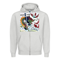 Dove Grey stone temple pilot stp 2 Zipper Hoodie - linhVisuals