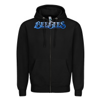 Black bee gees legend Zipper Hoodie - linhVisuals