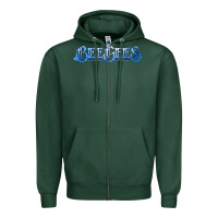 Sports Green bee gees legend Zipper Hoodie - linhVisuals