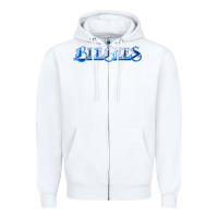 White bee gees legend Zipper Hoodie - linhVisuals