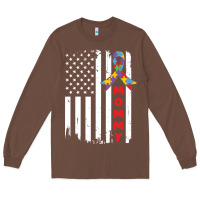 Chestnut lil autism mom Long Sleeve Tee - CowhideDigitalArt