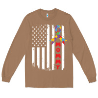 Toasted Coconut lil autism mom Long Sleeve Tee - CowhideDigitalArt