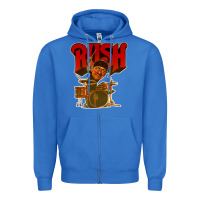 True Royal rush neil 10 Zipper Hoodie - linhVisuals