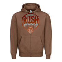 Chestnut RUSH TOUR Zipper Hoodie - linhVisuals
