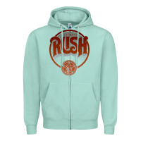 Seafoam RUSH TOUR Zipper Hoodie - linhVisuals
