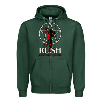 Sports Green rush TOUR 1981 Zipper Hoodie - linhVisuals