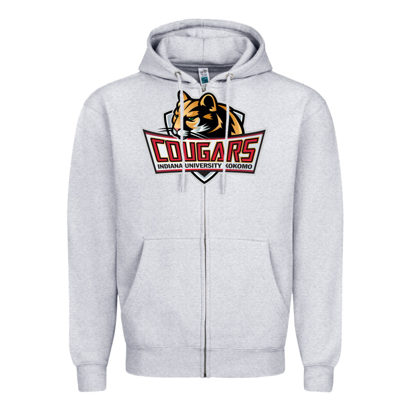 Cougars, Kokomo Education Zipper Hoodie by linhVisuals | Teevron