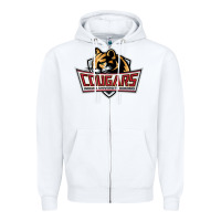 White cougars, kokomo education Zipper Hoodie - linhVisuals