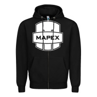 Black Mapex Drum Zipper Hoodie - linhVisuals