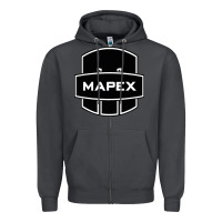 Smoke Mapex Drums Zipper Hoodie - linhVisuals