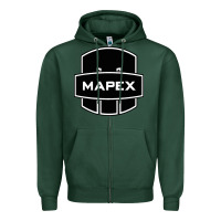 Sports Green Mapex Drums Zipper Hoodie - linhVisuals