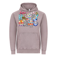 Vintage Zinc One Happy Mama Easter Bunny Vintage Hoodie - CowhideDigitalArt