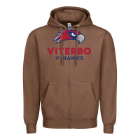 Chestnut v-h4wks, viterbo, education Zipper Hoodie - linhVisuals