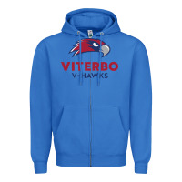 True Royal v-h4wks, viterbo, education Zipper Hoodie - linhVisuals